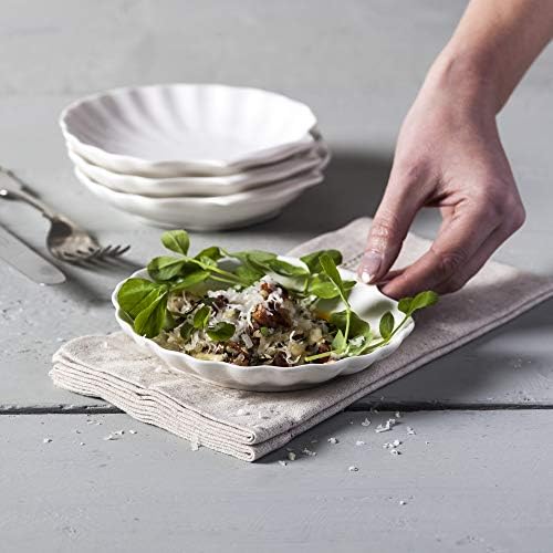 Porcelain Shell Serving Dishes (4)