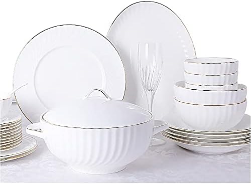 CCKUYT 36-Piece Bone China Set